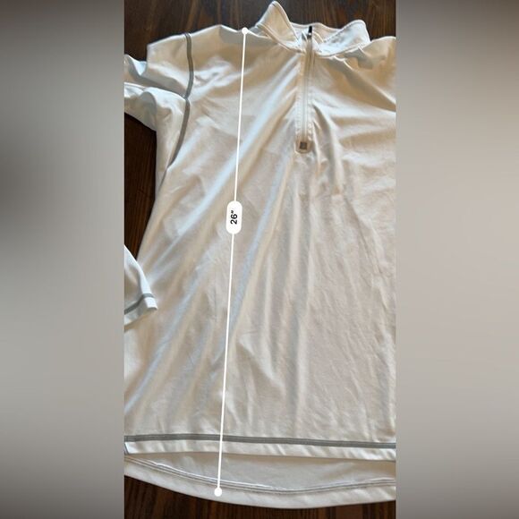 C9 by Champion Duo Dry 1/2 Zip white Pullover EUC running - Picture 11 of 12